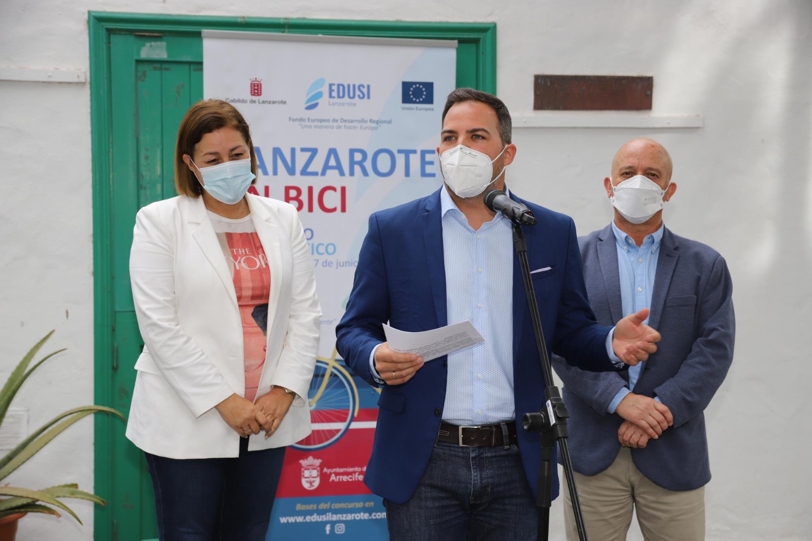Cabildo y Ayuntamiento de Arrecife promueven el uso de la bicicleta con el evento ‘Lanzarote en Bici’
